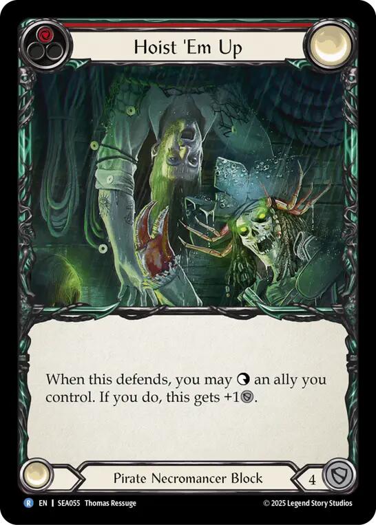 Hoist 'Em Up [SEA055] (High Seas)  Rainbow Foil | Boutique FDB TCG