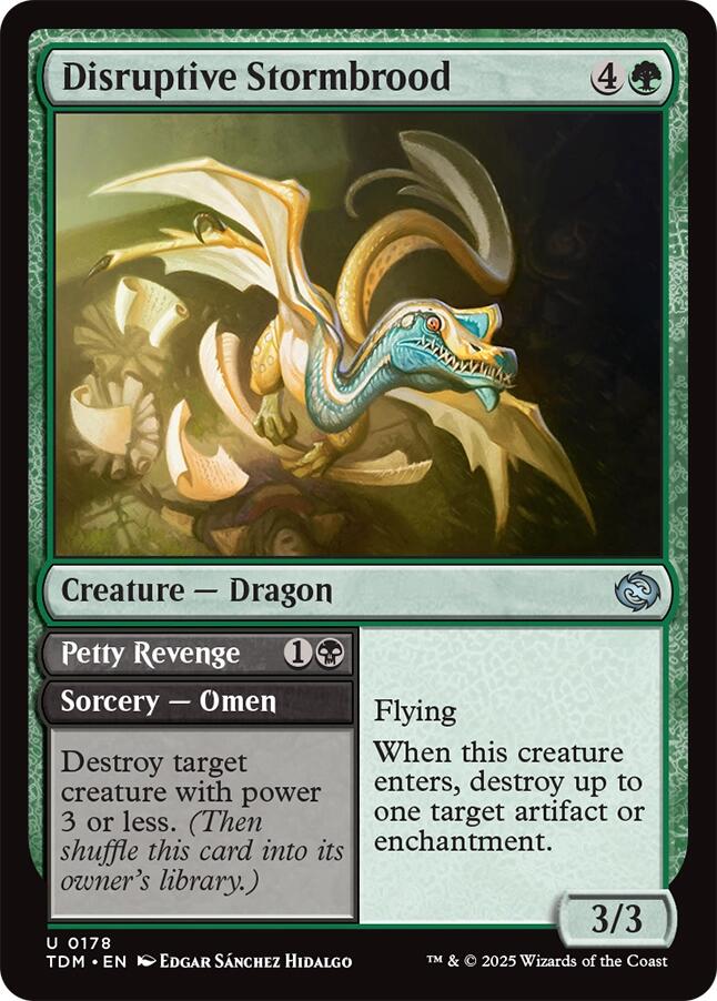 Disruptive Stormbrood [Tarkir: Dragonstorm] | Boutique FDB TCG