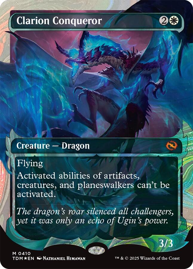 Clarion Conqueror (Showcase) (Halo Foil) [Tarkir: Dragonstorm] | Boutique FDB TCG