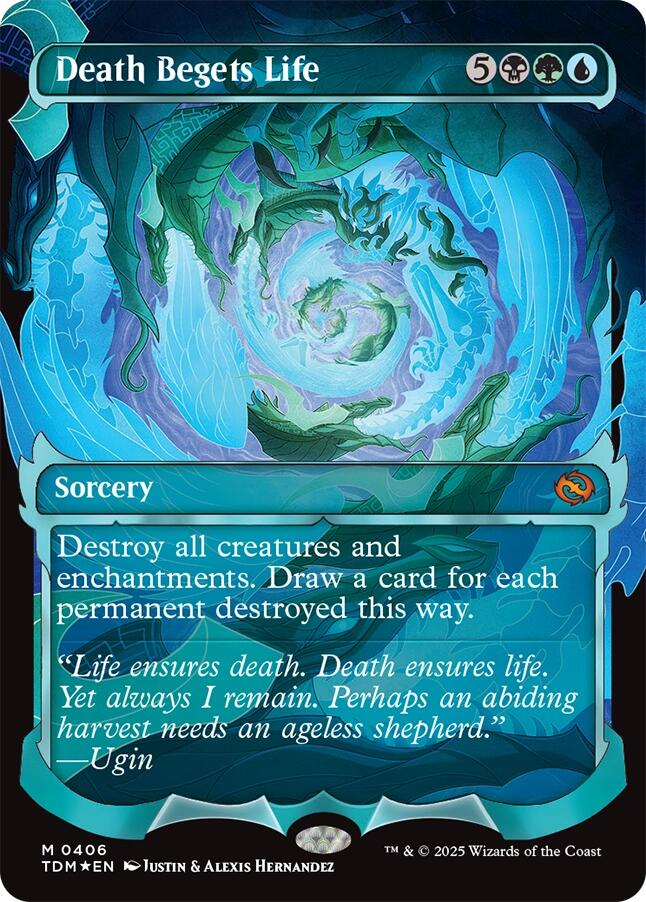 Death Begets Life (Showcase) [Tarkir: Dragonstorm] | Boutique FDB TCG