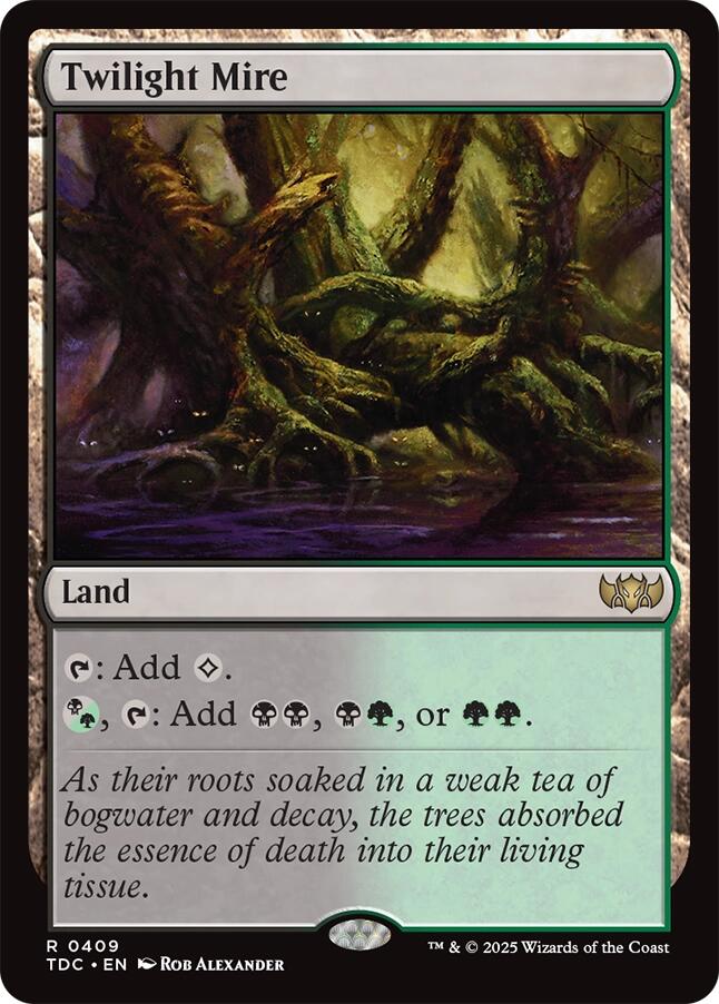 Twilight Mire [Tarkir: Dragonstorm Commander] | Boutique FDB TCG