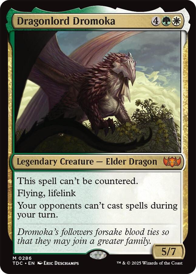 Dragonlord Dromoka [Tarkir: Dragonstorm Commander] | Boutique FDB TCG
