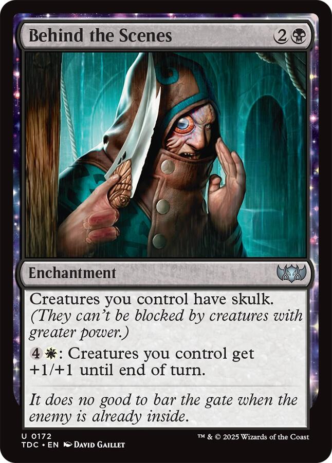Behind the Scenes [Tarkir: Dragonstorm Commander] | Boutique FDB TCG