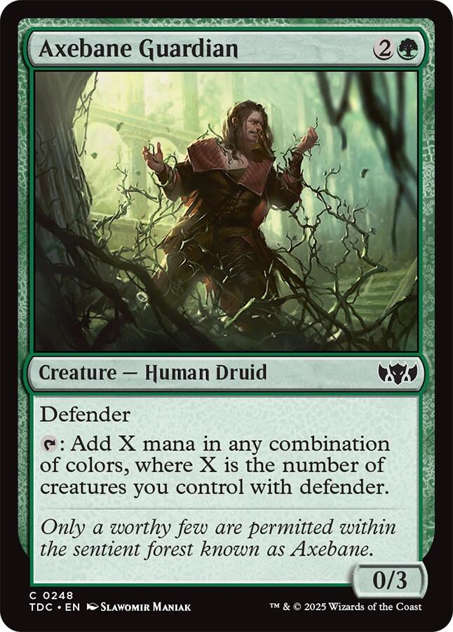 Axebane Guardian [Tarkir: Dragonstorm Commander] | Boutique FDB TCG