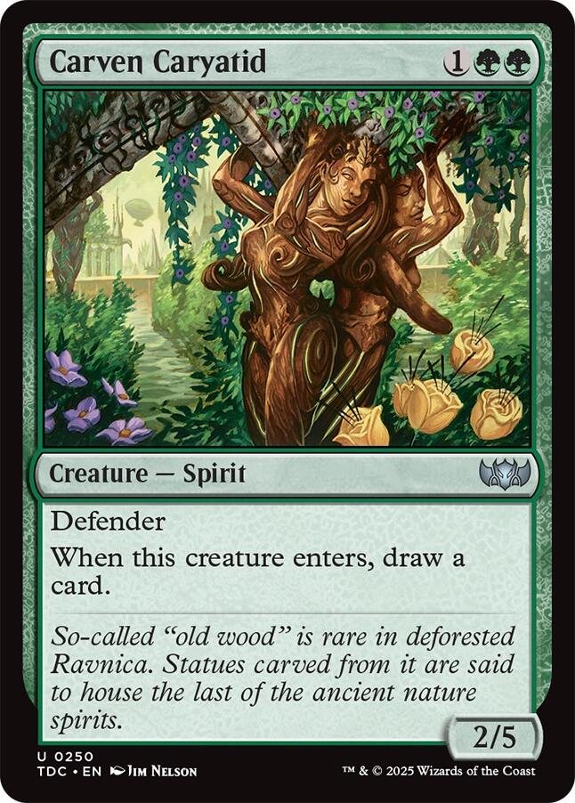 Carven Caryatid [Tarkir: Dragonstorm Commander] | Boutique FDB TCG
