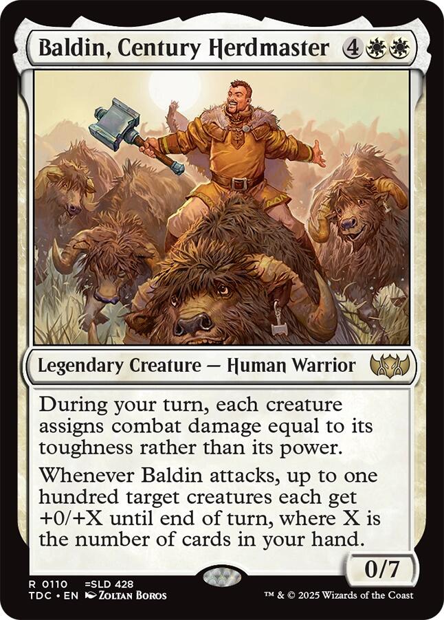Baldin, Century Herdmaster [Tarkir: Dragonstorm Commander] | Boutique FDB TCG