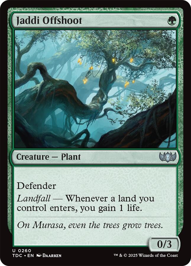 Jaddi Offshoot [Tarkir: Dragonstorm Commander] | Boutique FDB TCG