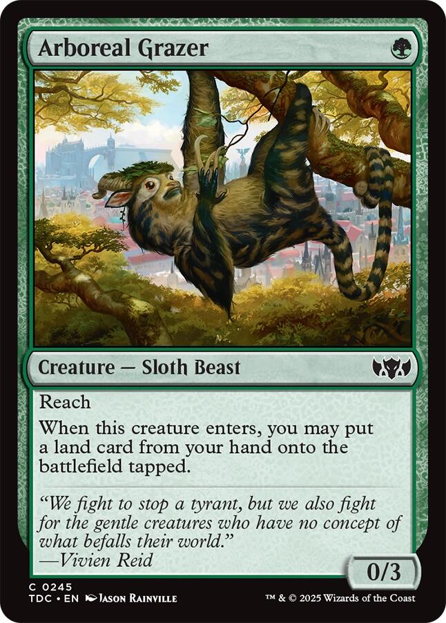 Arboreal Grazer [Tarkir: Dragonstorm Commander] | Boutique FDB TCG