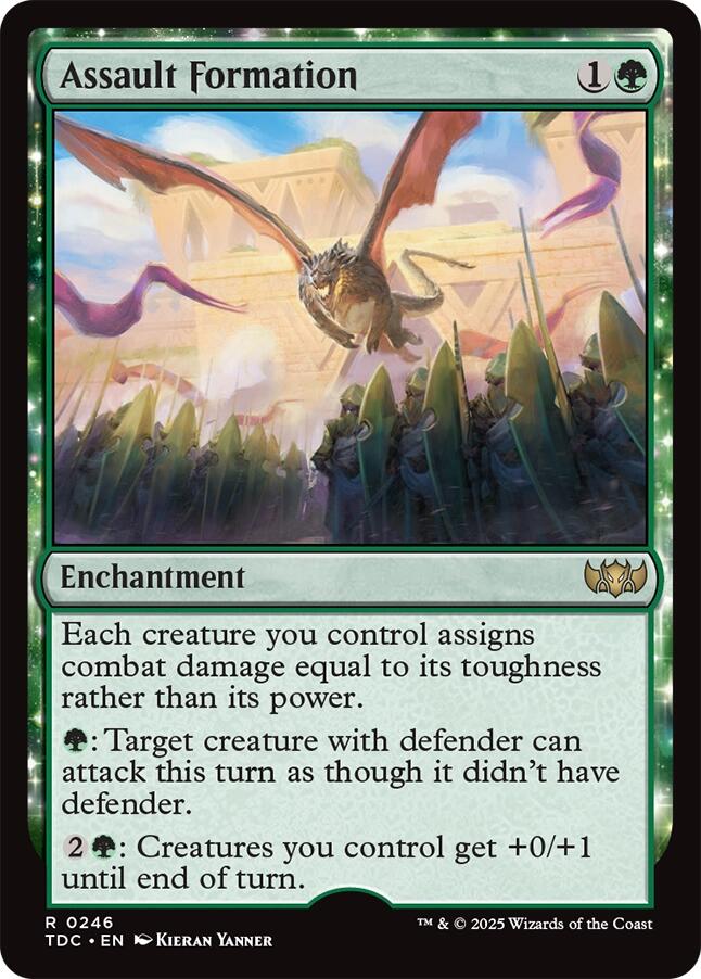 Assault Formation [Tarkir: Dragonstorm Commander] | Boutique FDB TCG