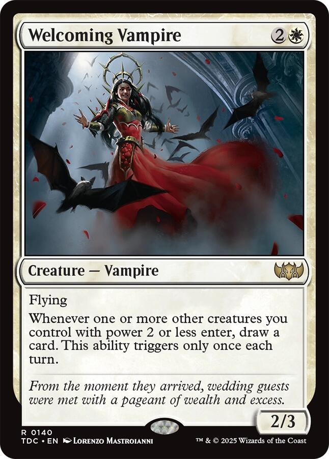 Welcoming Vampire [Tarkir: Dragonstorm Commander] | Boutique FDB TCG