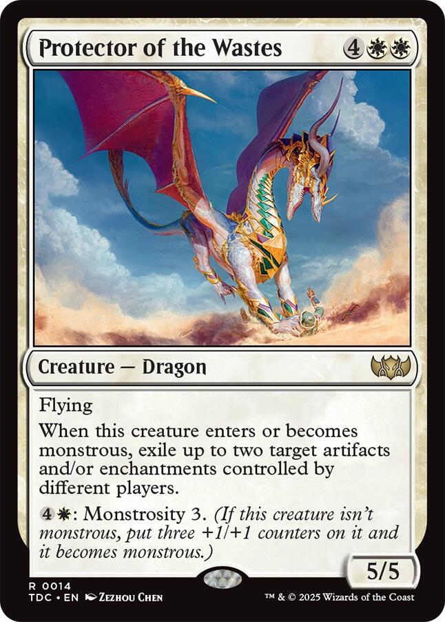 Protector of the Wastes [Tarkir: Dragonstorm Commander] | Boutique FDB TCG