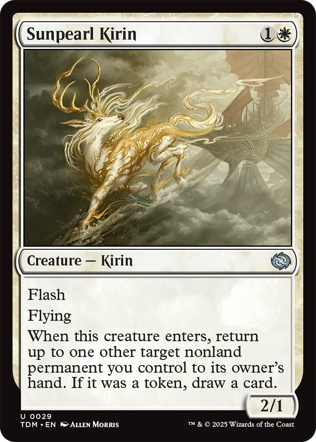 Sunpearl Kirin [Tarkir: Dragonstorm] | Boutique FDB TCG