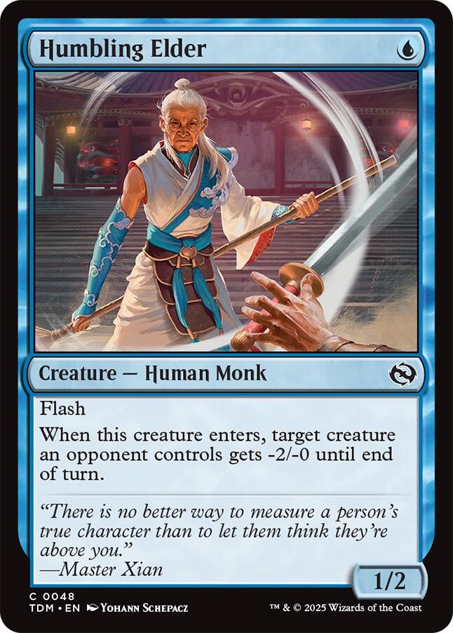 Humbling Elder [Tarkir: Dragonstorm] | Boutique FDB TCG