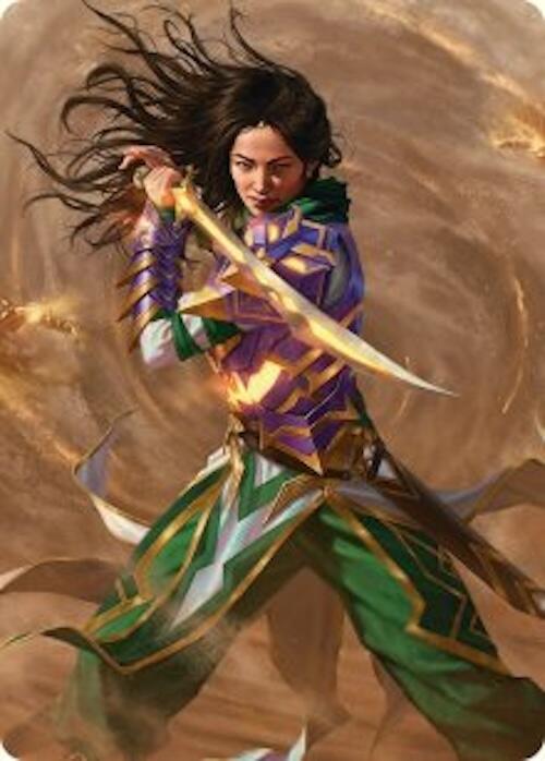 Descendant of Storms Art Card (2/54) [Tarkir: Dragonstorm Art Series] | Boutique FDB TCG