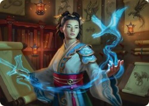 Dragonologist Art Card (6/54) [Tarkir: Dragonstorm Art Series] | Boutique FDB TCG