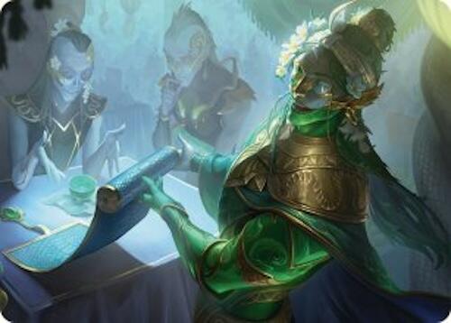 Sibsig Appraiser Art Card (8/54) [Tarkir: Dragonstorm Art Series] | Boutique FDB TCG
