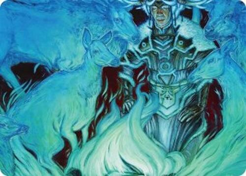 Unending Whisper Art Card (9/54) [Tarkir: Dragonstorm Art Series] | Boutique FDB TCG