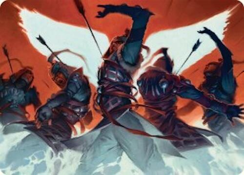 Desperate Measures Art Card (11/54) [Tarkir: Dragonstorm Art Series] | Boutique FDB TCG
