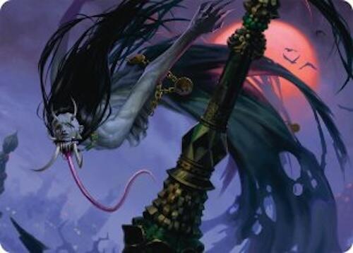Qarsi Revenant Art Card (12/54) [Tarkir: Dragonstorm Art Series] | Boutique FDB TCG