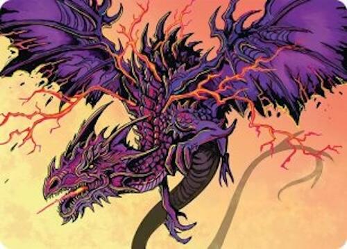 Stormshriek Feral Art Card (35/54) [Tarkir: Dragonstorm Art Series] | Boutique FDB TCG