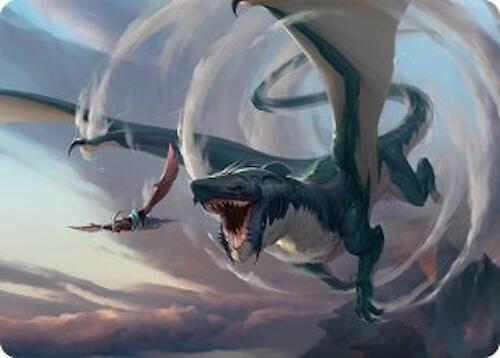 Whirlwing Stormbrood Art Card (27/54) [Tarkir: Dragonstorm Art Series] | Boutique FDB TCG