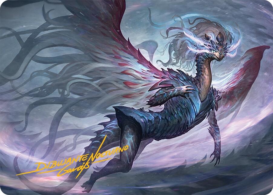 Shiko, Paragon of the Way Art Card (37/54) (Gold-Stamped Signature) [Tarkir: Dragonstorm Art Series] | Boutique FDB TCG