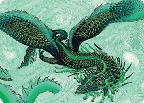 Teval, Arbiter of Virtue Art Card (38/54) [Tarkir: Dragonstorm Art Series] | Boutique FDB TCG