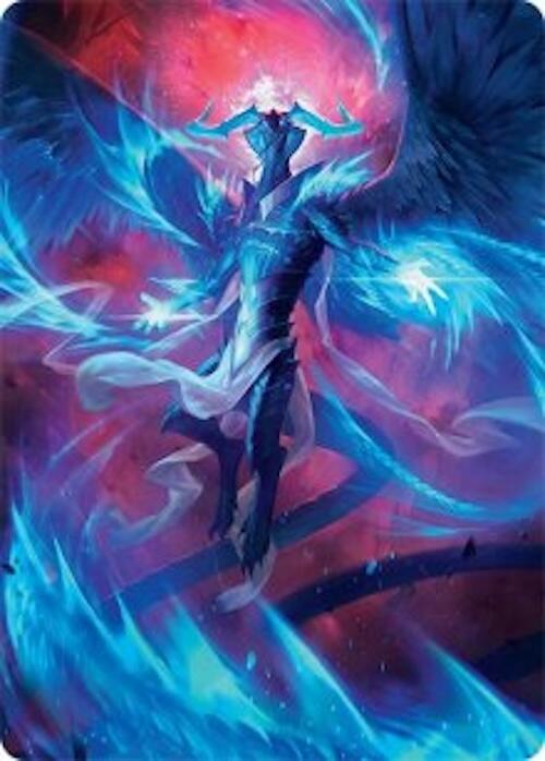 Ugin, Eye of the Storms Art Card (48/54) [Tarkir: Dragonstorm Art Series] | Boutique FDB TCG