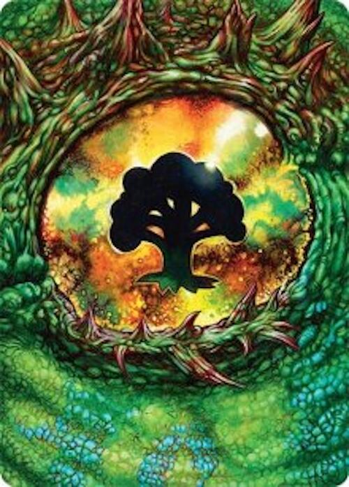 Forest Art Card (32/54) [Tarkir: Dragonstorm Art Series] | Boutique FDB TCG