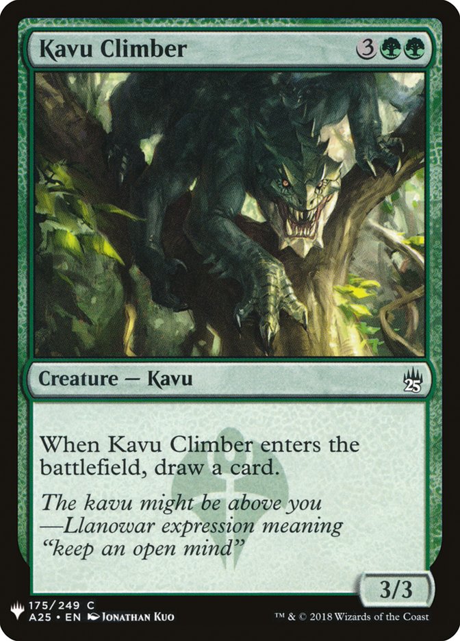 Kavu Climber [Mystery Booster] | Boutique FDB TCG