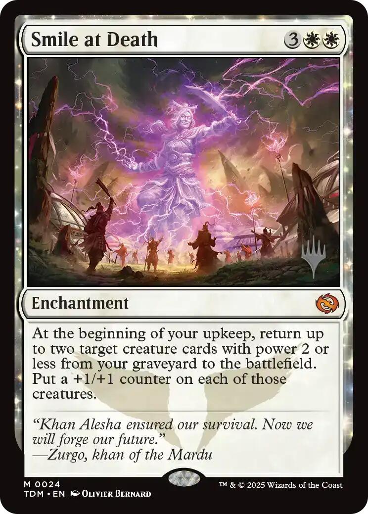 Smile at Death [Tarkir: Dragonstorm Promos] | Boutique FDB TCG