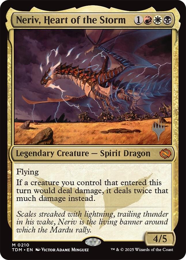 Neriv, Heart of the Storm [Tarkir: Dragonstorm Promos] | Boutique FDB TCG