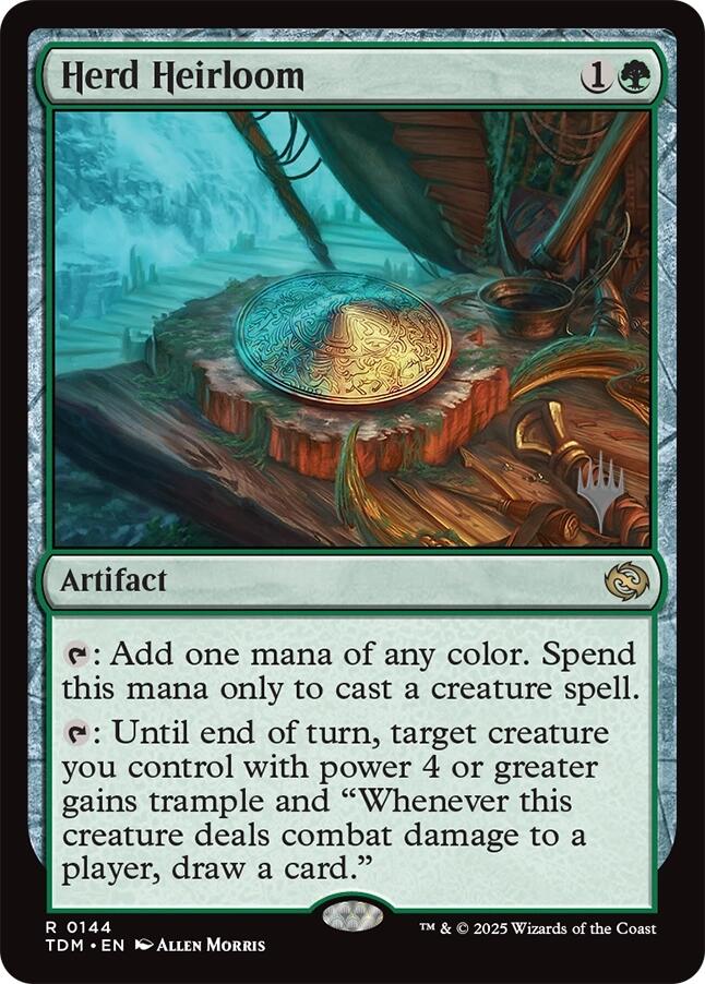 Herd Heirloom [Tarkir: Dragonstorm Promos] | Boutique FDB TCG