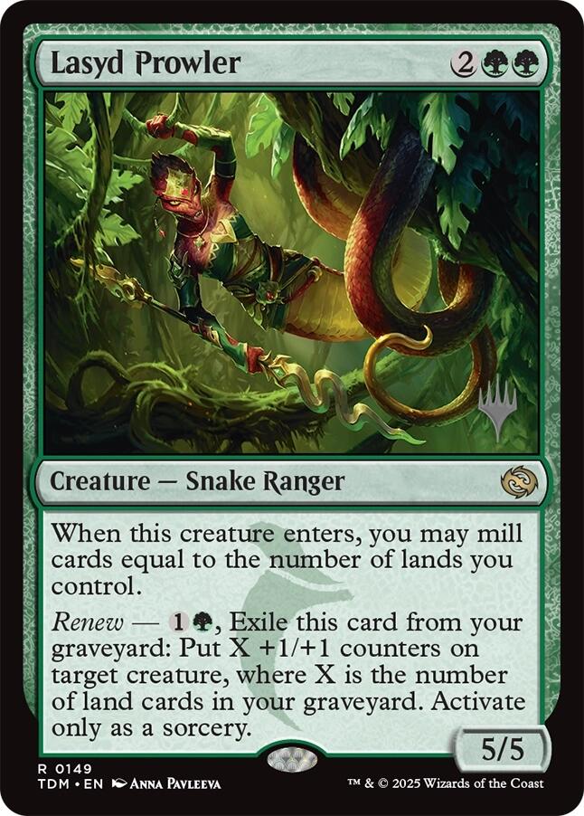 Lasyd Prowler [Tarkir: Dragonstorm Promos] | Boutique FDB TCG
