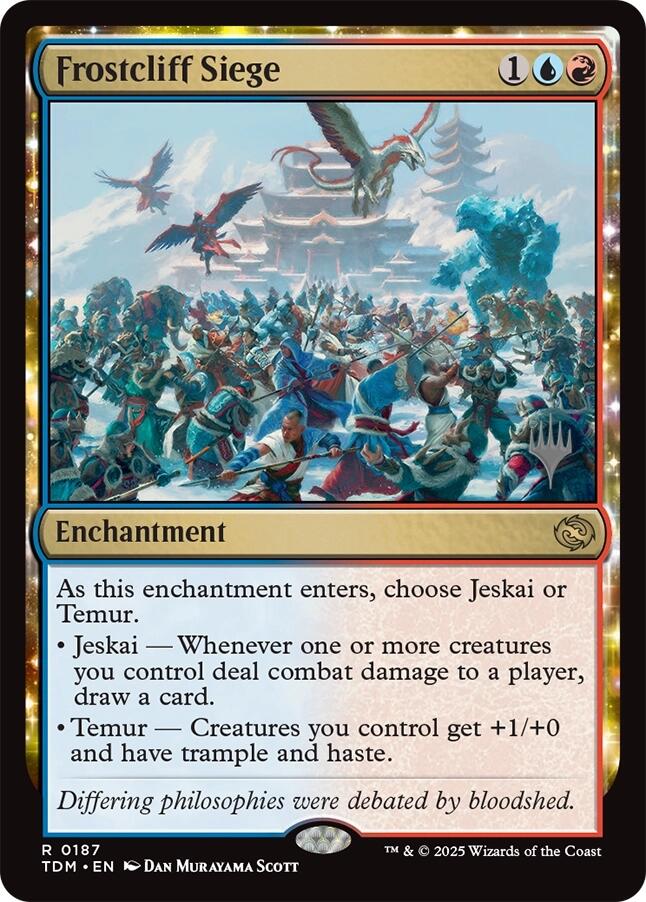 Frostcliff Siege [Tarkir: Dragonstorm Promos] | Boutique FDB TCG