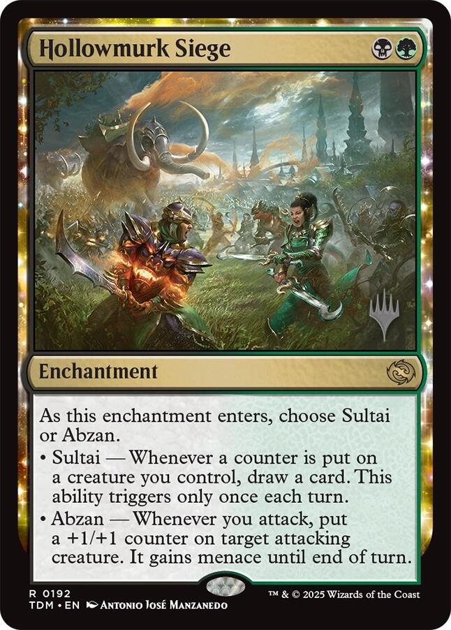 Hollowmurk Siege [Tarkir: Dragonstorm Promos] | Boutique FDB TCG