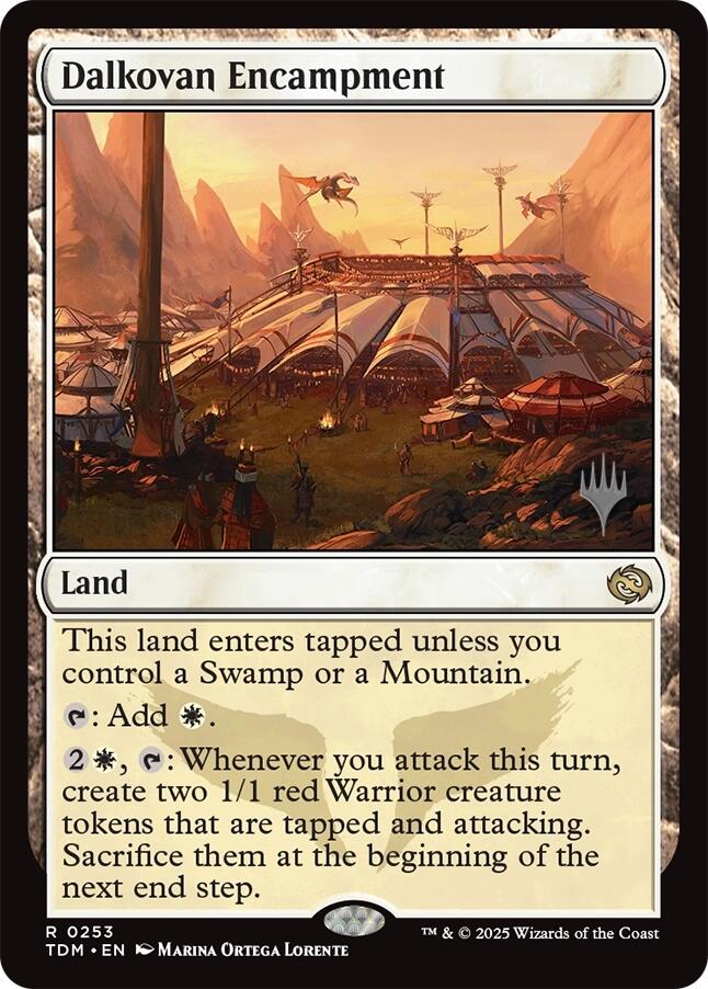 Dalkovan Encampment [Tarkir: Dragonstorm Promos] | Boutique FDB TCG