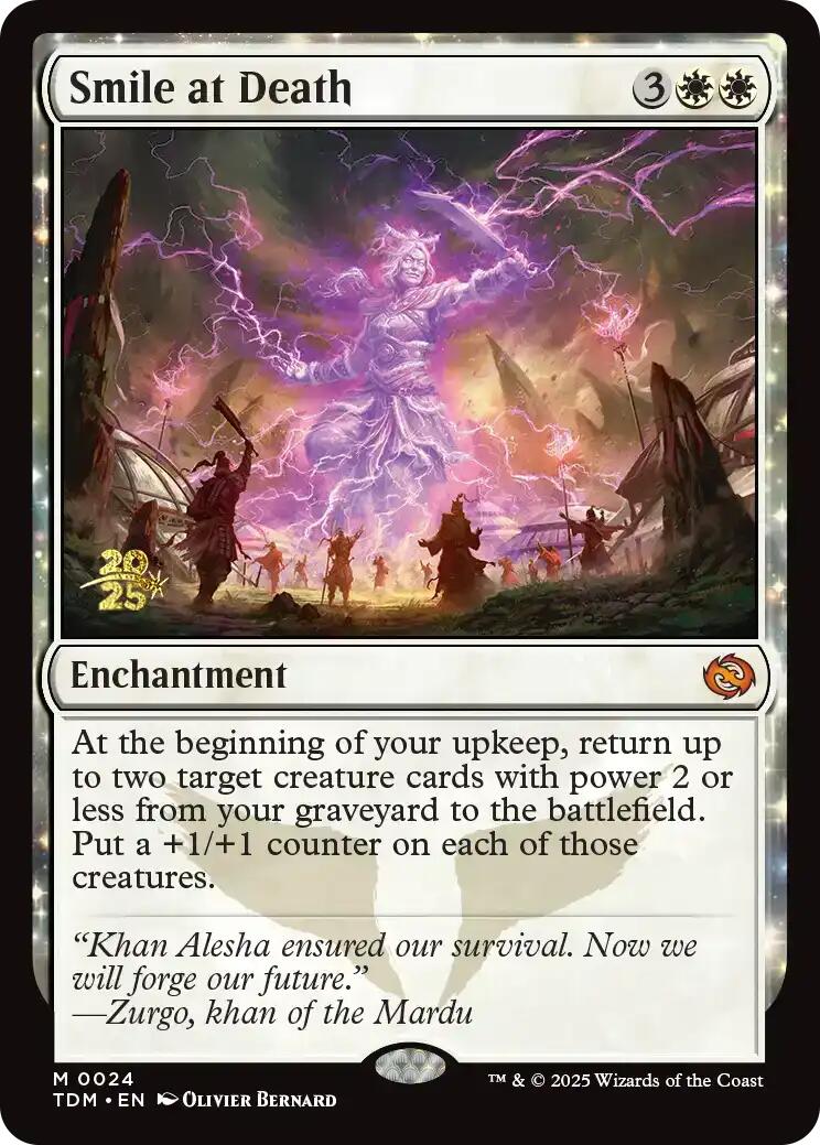 Smile at Death [Tarkir: Dragonstorm Prerelease Promos] | Boutique FDB TCG