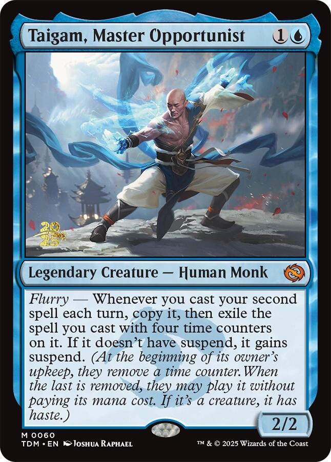 Taigam, Master Opportunist [Tarkir: Dragonstorm Prerelease Promos] | Boutique FDB TCG