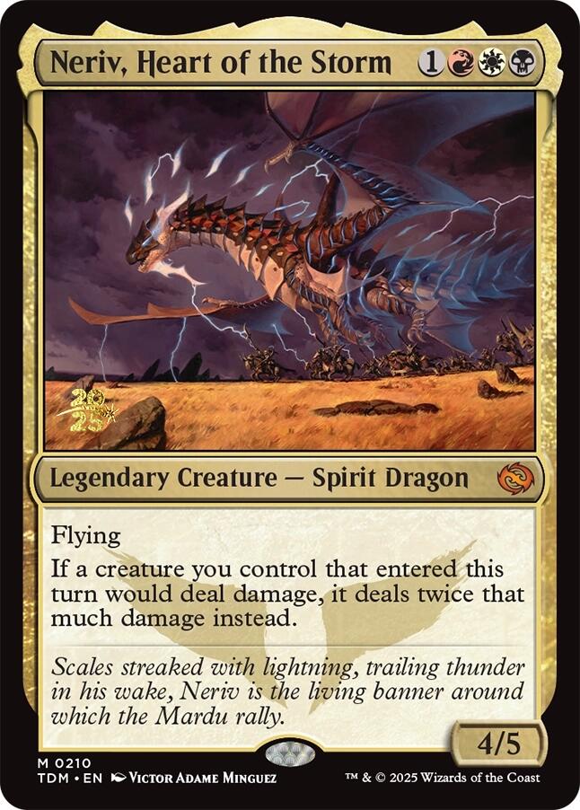 Neriv, Heart of the Storm [Tarkir: Dragonstorm Prerelease Promos] | Boutique FDB TCG