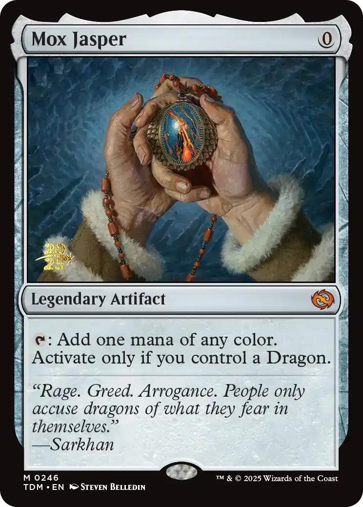 Mox Jasper [Tarkir: Dragonstorm Prerelease Promos] | Boutique FDB TCG