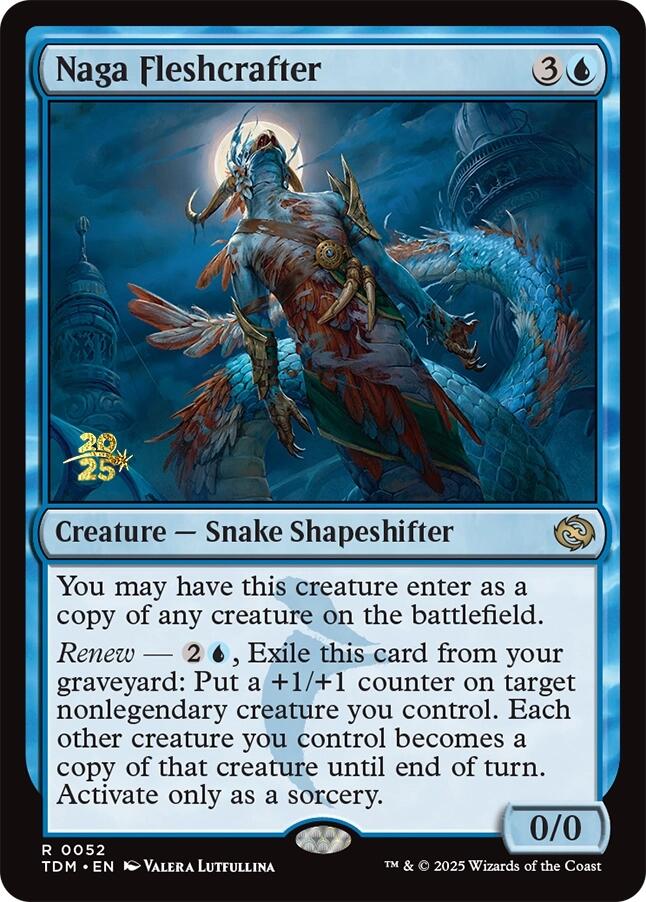 Naga Fleshcrafter [Tarkir: Dragonstorm Prerelease Promos] | Boutique FDB TCG