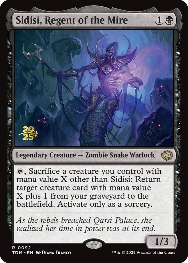 Sidisi, Regent of the Mire [Tarkir: Dragonstorm Prerelease Promos] | Boutique FDB TCG