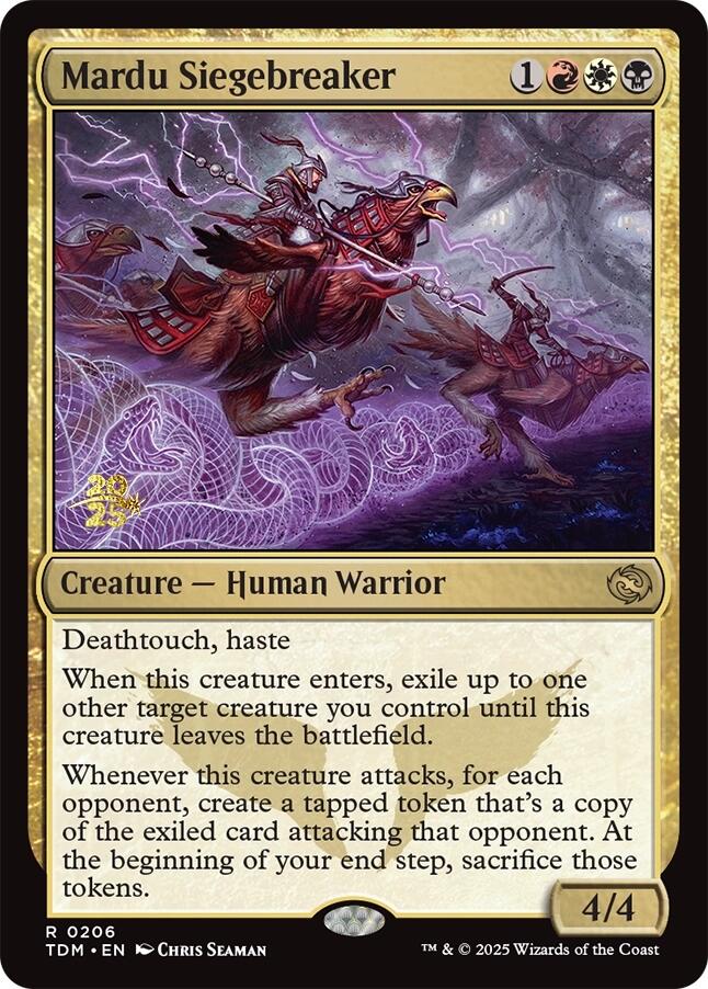 Mardu Siegebreaker [Tarkir: Dragonstorm Prerelease Promos] | Boutique FDB TCG