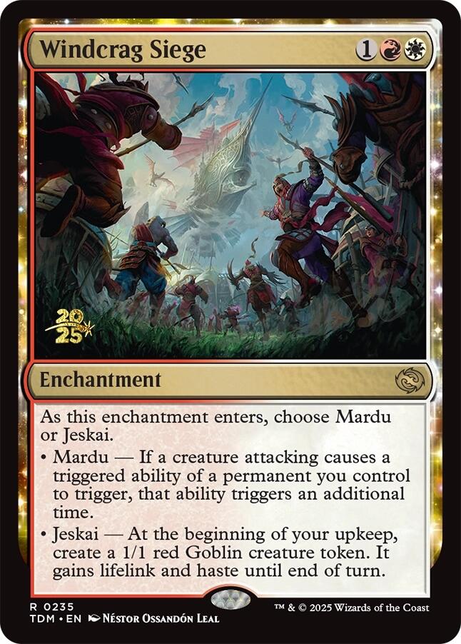Windcrag Siege [Tarkir: Dragonstorm Prerelease Promos] | Boutique FDB TCG