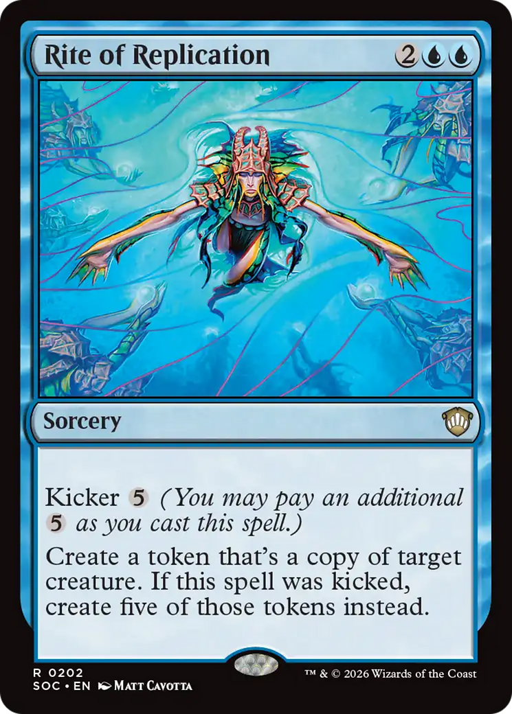 Rite of Replication [Secrets of Strixhaven Commander] | Boutique FDB TCG