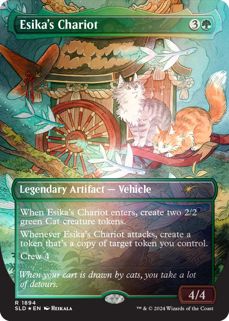 Esika's Chariot (Rainbow Foil) [Secret Lair Drop Series] | Boutique FDB TCG