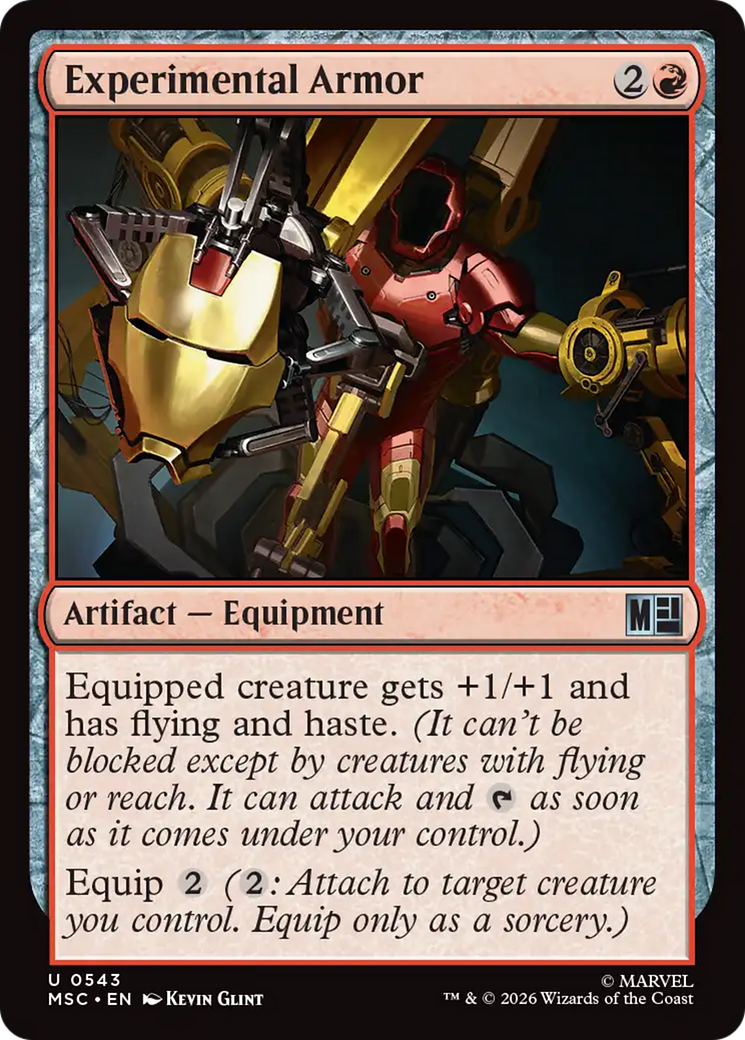 Experimental Armor [Marvel Super Heroes Commander] | Boutique FDB TCG