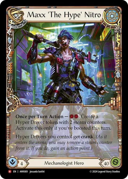 Maxx 'The Hype' Nitro [AMX001] (Armory Deck: Maxx Nitro) | Boutique FDB TCG