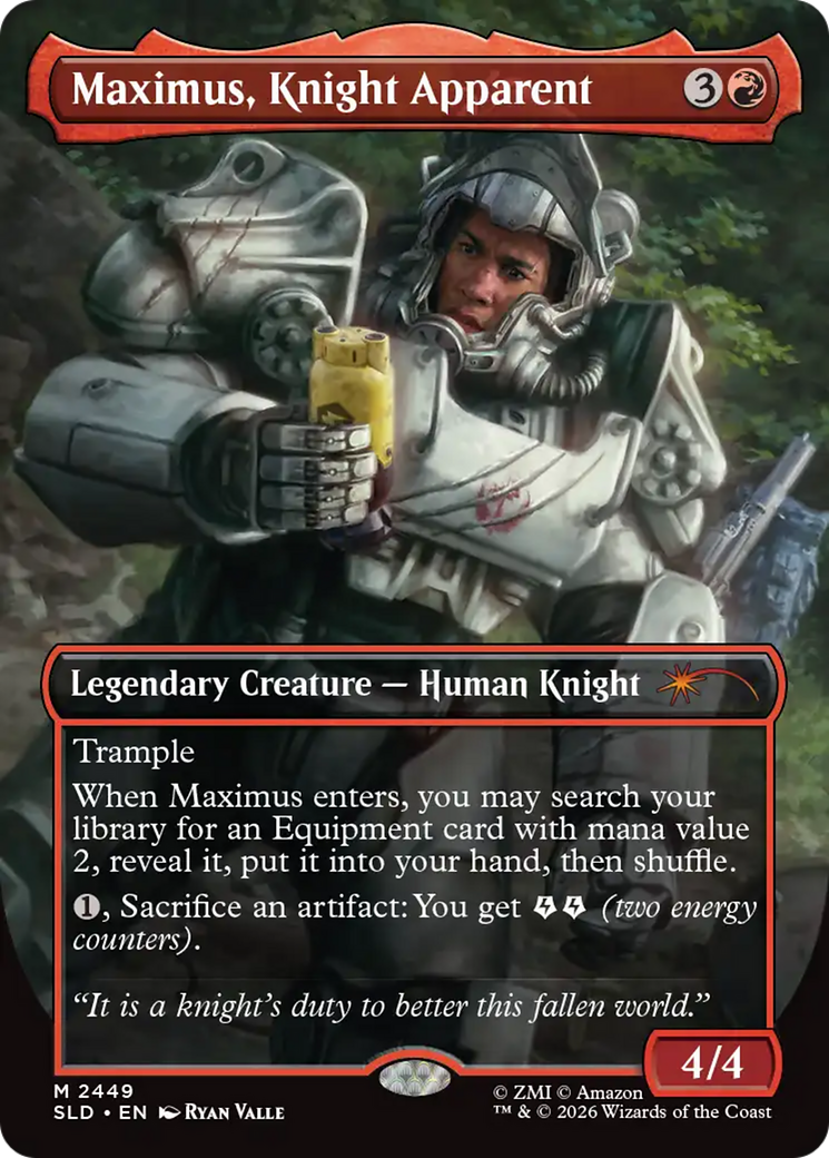 Maximus, Knight Apparent [Secret Lair Drop Series] | Boutique FDB TCG